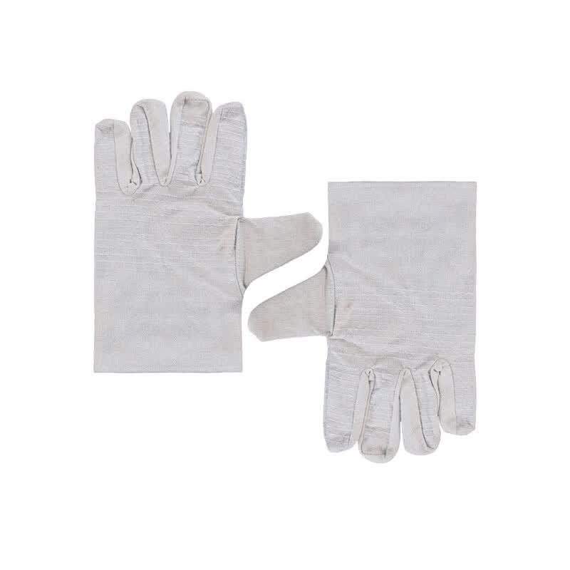 Heavy-Duty Double-Layer Canvas Work Gloves