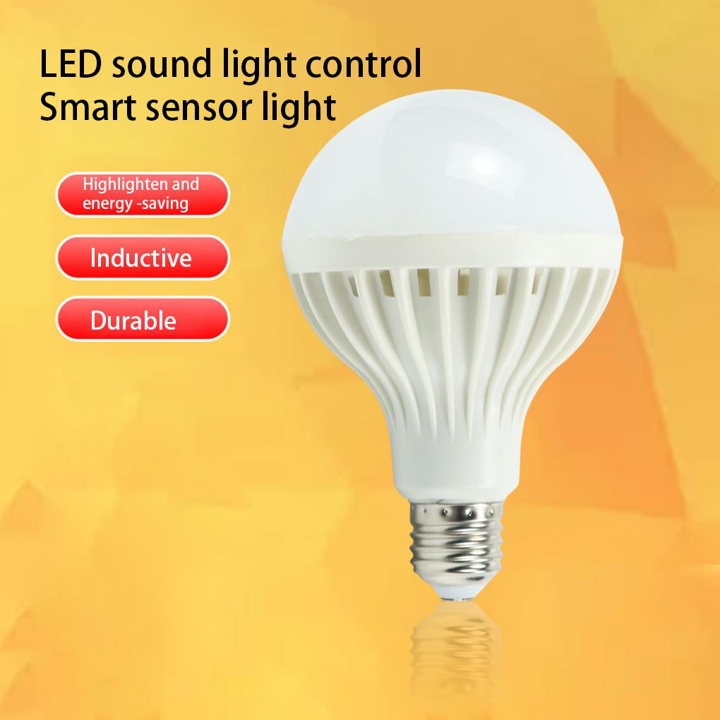 Hallway Light Induction Bulb PIR Motions Sensor Day Dusk Dawn Easy Installation Lamp Night Lights Outdoor Stair 5W