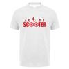 Stunt scooter T Shirt Summer Unisex Short Sleeve Cotton Tshirt Cool Unisex Tshirts JL107