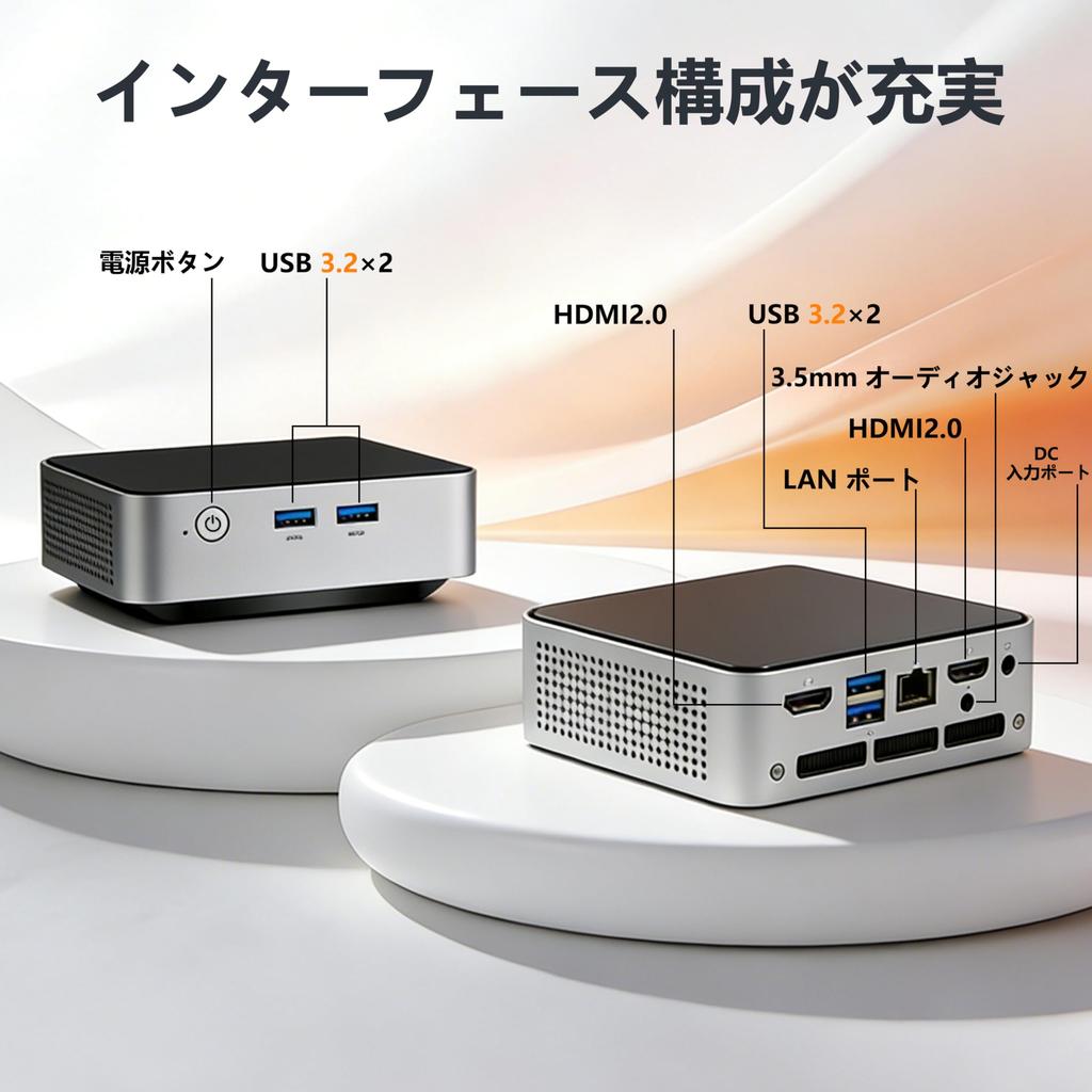 ERVPES M1 Mini PC Generation Core 16GB DDR4 512GB Windows 11 Pro Mini PC Dual HDMI Output WiFi 6 Wired LAN Compact Small PC Desktop Multifunctional