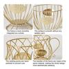 Coffee Pods Holder Mug Shape Coffee Capsule Basket Metal Wire Coffee Pods Organizer for Home Cafe Counter Table Bar