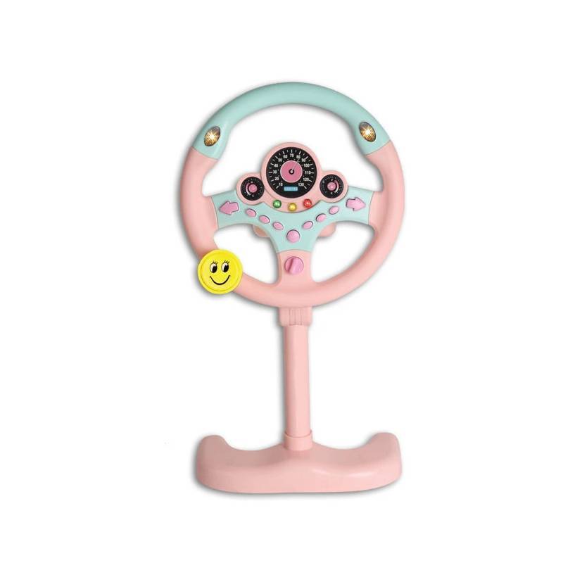 

Steering Simulated Wheel Toy With Lights And Sound Design For Gift Childrens