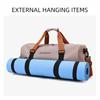 Gym Fitness Bag Fixable Yoga Mat Sports Duffel Outdoor Hiking Camping Handbag Large Luggage Portable Travel Bag for Women Men