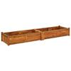 Day and Night - Day and Night Acacia Wood Flower Bed 200x50x25 Cm