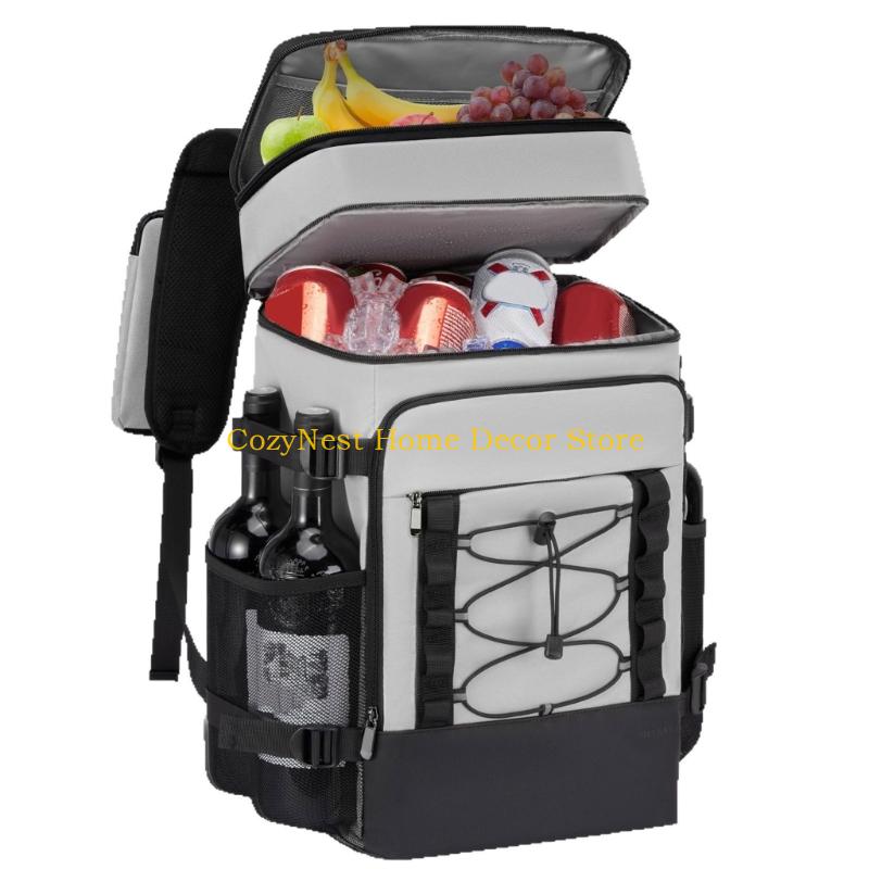 92MF Leakproof Picnics Chiller Backpack Insulation Spacious Storage Comfortable Shoulder Straps For Outdoor 3370₽