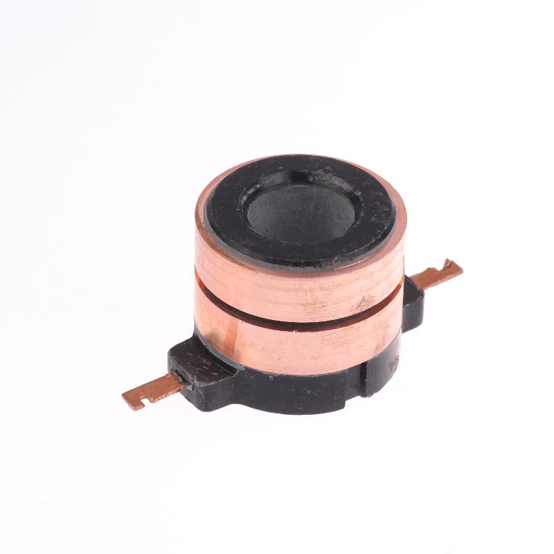 1Pc 33.7x16.9x9(29.7)mm Slip Ring Collecting Ring 2 Ring Copper DC Electric Motor Accessories Generator Collector Copper Head