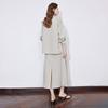 Chuyu 2025 Light Workwear Waist-Cinched Shirt & Skirt Set