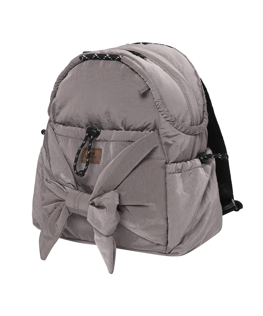 Bibissieoseu Rough Ribbon Mini Backpack_Violet