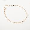 14K Gold Bracelet Chain, Shining Single Line