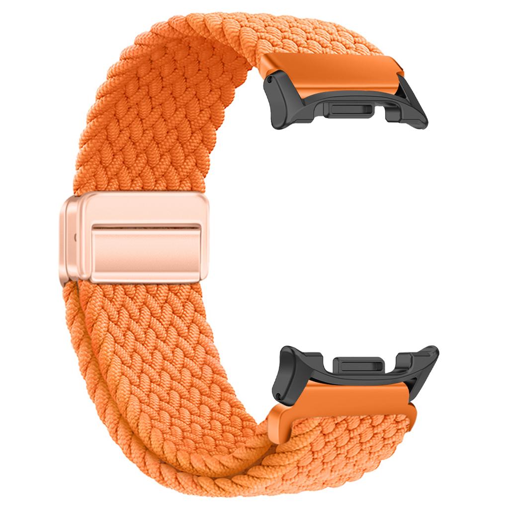 Braided Nylon Band for Samsung Galaxy Watch 8/8 Classic 46mm Magnetic Buckle for Galaxy Ultra 2025/7 47mm Colorful Sport Strap