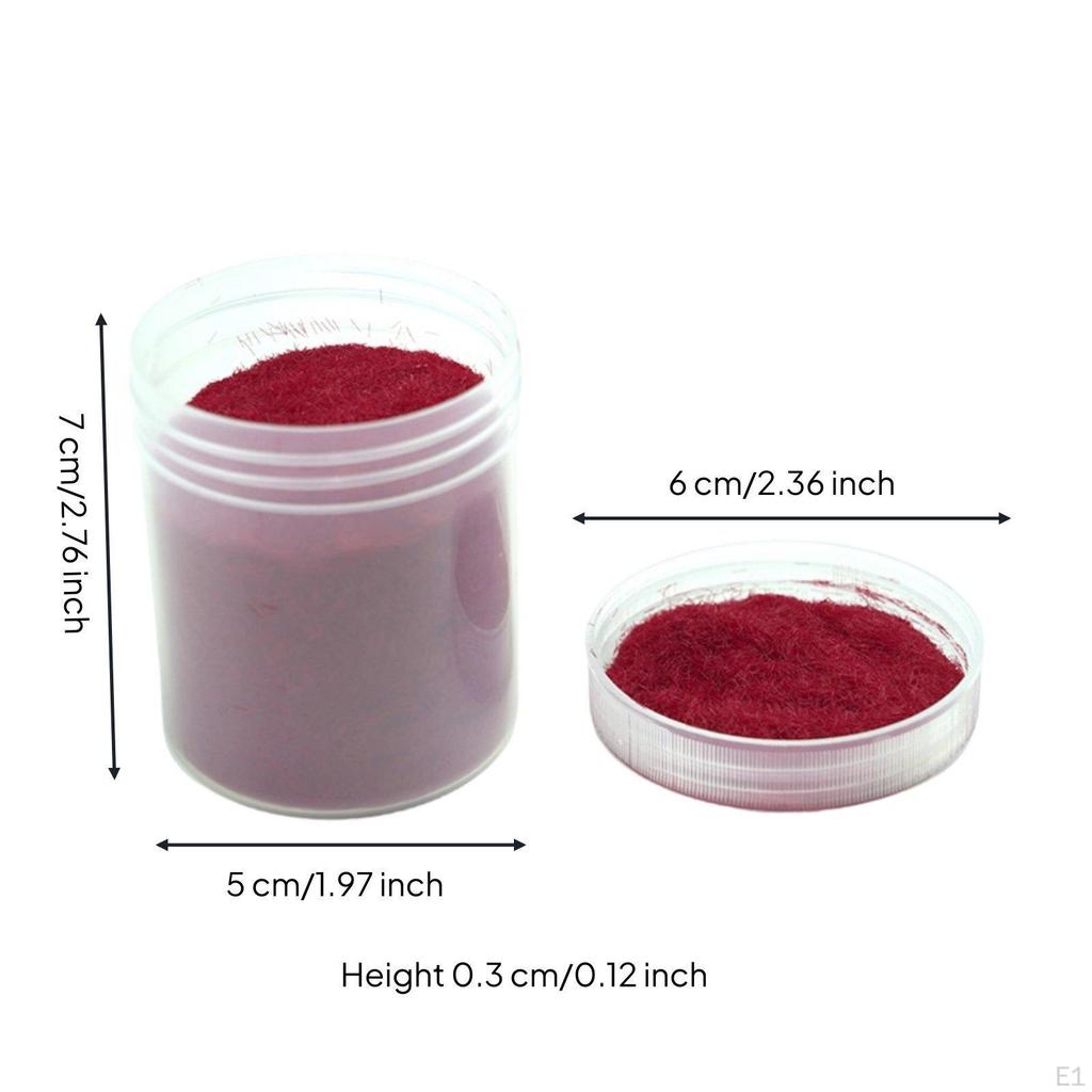 45 G Artificial Grass Powder DIY Model Flock Realistic Lichen for Wargamers,