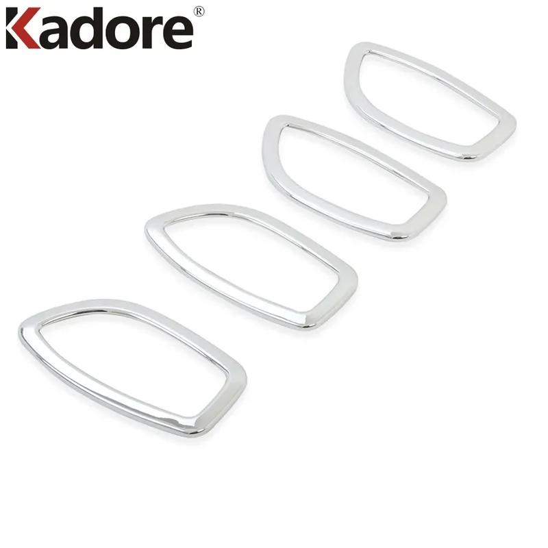 Car ide Inner Door Handle Bowl Cover Trim For Dodge Journey JC Fiat Freemont 2013-2018 Chrome Interior Accessories
