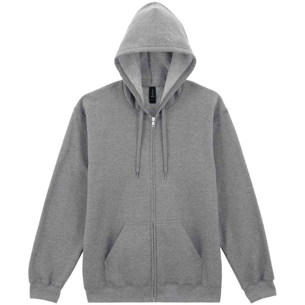 Gildan Unisex Adult Softstyle Midweight Full Zip Hoodie
