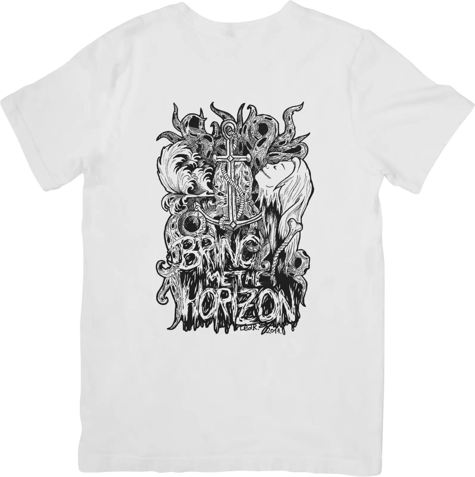

Bring me the Horizon Music Fit for Men & Women Quality Cotton T-Shirt White. M