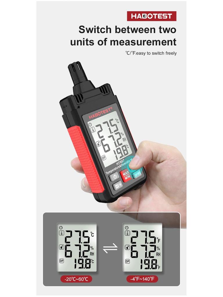 HT607 Huabo Digital Hygrometer