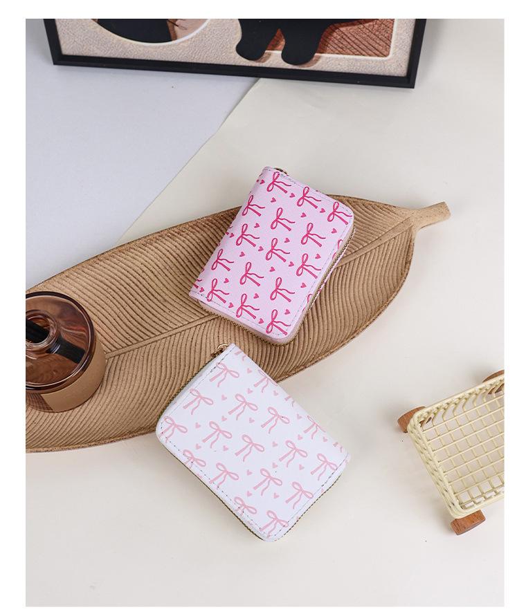 Women's Bow Mini Cross-Border Cartoon Coin Purse with Multiple Card Slots