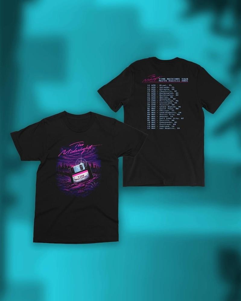 

THE MIDNIGHT TShirt Time Machines North America Tour 2026 Concert Music Tee Unisex T-Shirt XL