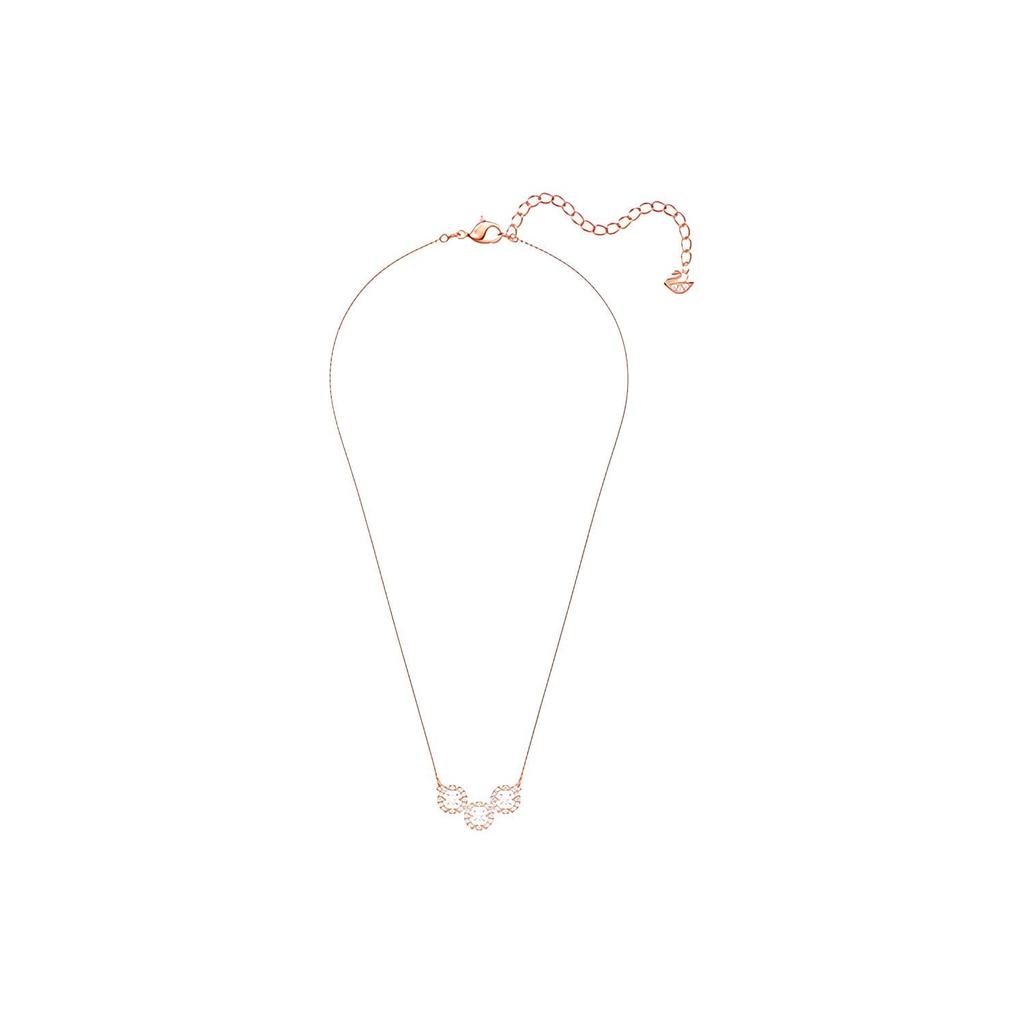 Swarovski Sparkling Dance Necklaces Women's Rose Gold tone Plated 5480482