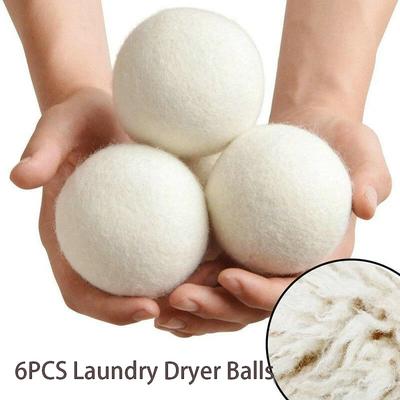 5cm Wolle Trocknerbälle Wiederverwendbarer Weichspüler Wäsche 5cm Wäscheball Zuhause Waschbälle Wolle Trocknerbälle Waschmaschine Zubehör