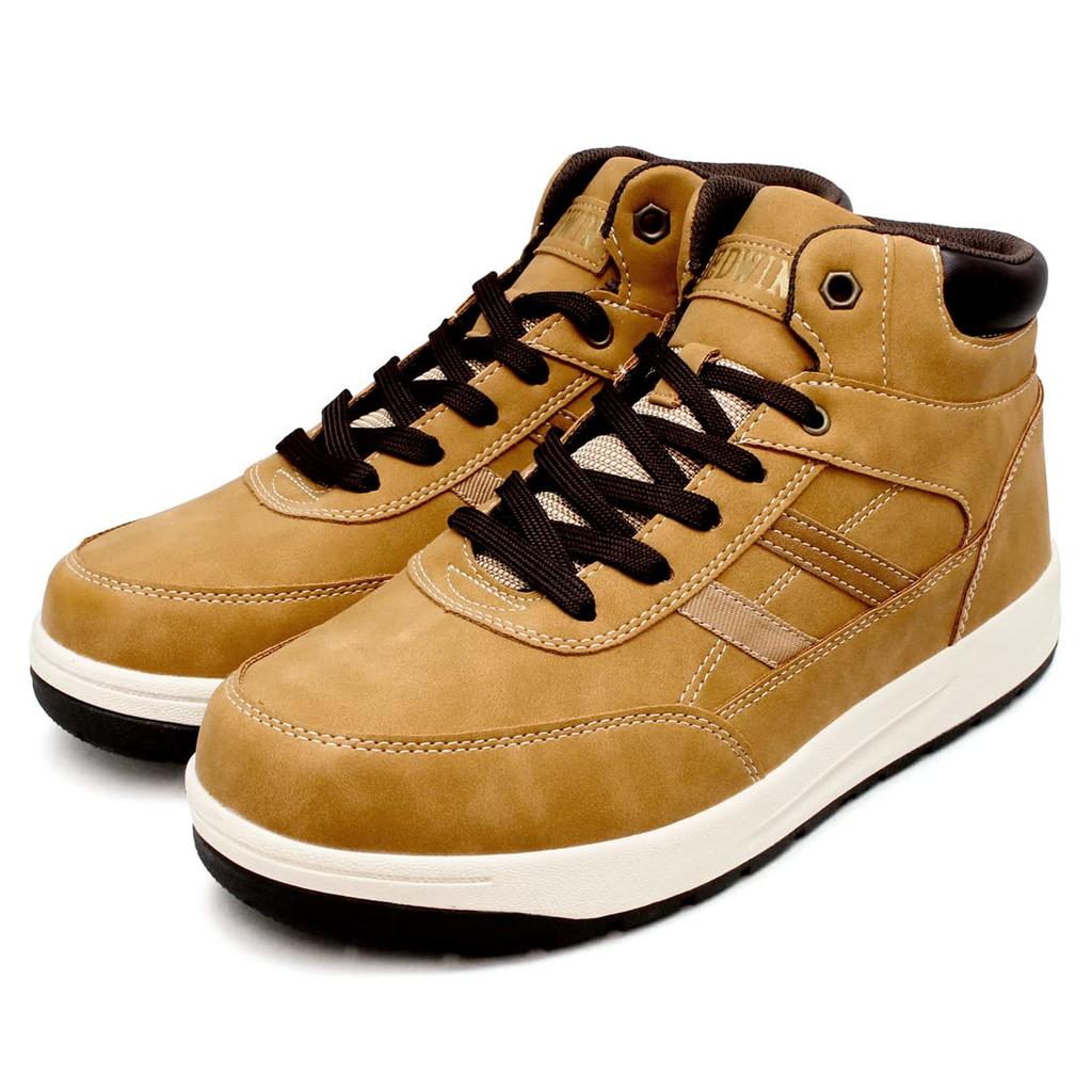 Sneakers High Cut Wasserdicht Leichtgewicht Wanderschuhe Freizeit Schuhe eds1020 Camel [Edwin] Herren 27.0cm