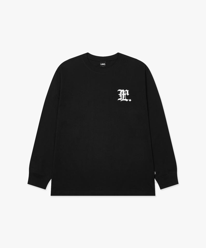 LMC Gothic Long Slv Tee Black