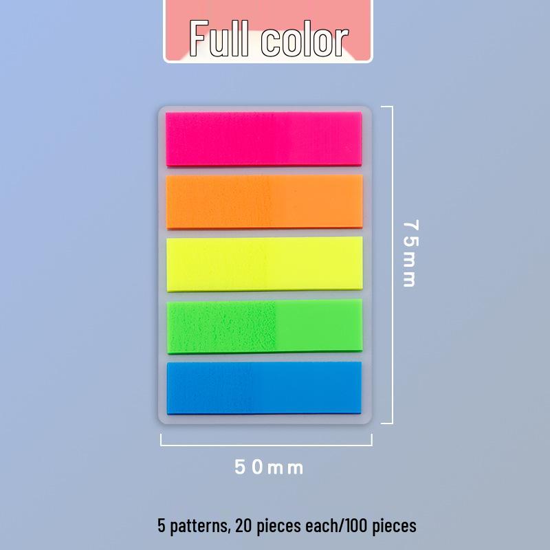 Triangle & Round Segmented Pull-out Strong Adhesive Sticky Notes for Memos