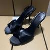 Fashion 2025 Summer Fashion Satin Ankle Strap Women Gladiator Sandals Sexy Peep Toe Thin High Heels Elegant Party Prom Shoes Sandalias