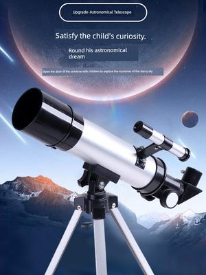 Astronomical Telescope Professional Grade For Home HD High Power Kids Double Tube Primary and Secondary School Students Entry Star Watching Day and