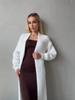 Mink Velvet Long Cardigan Sweater for Women, Loose Loose Lazy Style for Autumn and Winter, Fluffy and Soft, Layered with a Knit Jacket