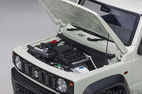 AUTOart 1/18 Scale Suzuki Jimny Sierra (JB74) White Pearl Finished Model 78511