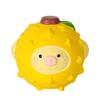 Fruit Animal Dog Chew Toy Bite Resistant Boredom Relief Squeaky Interactive Latex Toy Small Medium Large Dogs Teething Cleaning Toy