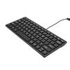 Wired Korean Keyboard 78 Keys Spill Proof USB Plug and Play Slim Lightweight Keyboard for PC Laptop