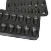12-Cavity Non-Stick Madeleine Seashell Baking Mold, Thickened Carbon Steel Pan