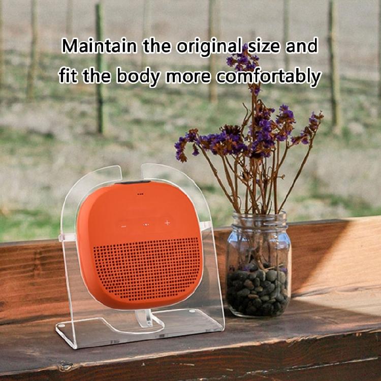 Speaker Srotage Stand Holder With Precise Designing And Anti Slip Silicone Base for Mini Speaker Stability