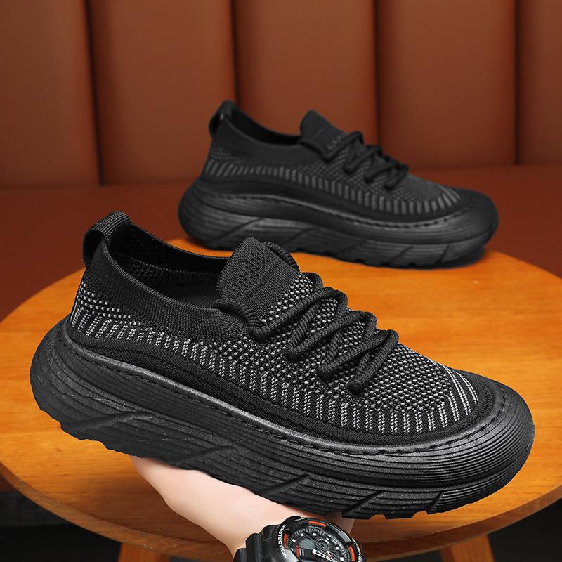 

Summer men s shoes breathable mesh shoes men s sports shoes trend versatile platform casual shoes running shoes 41