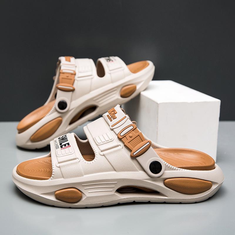 2026 Men s Summer Casual Sandals:  Soft Step  Non-slip Water-resistant Beach & Two-way Slipper Sandals.