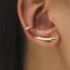 Bohemian No Piercing Crystal Rhinestone Ear Cuff Wrap Stud Clip Earrings For Women Girl Trendy Earrings Jewelry Bijoux