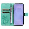 For Samsung Galaxy S26+ Wallet Case Floral Butterfly Imprinted Leather Phone Cover Stand