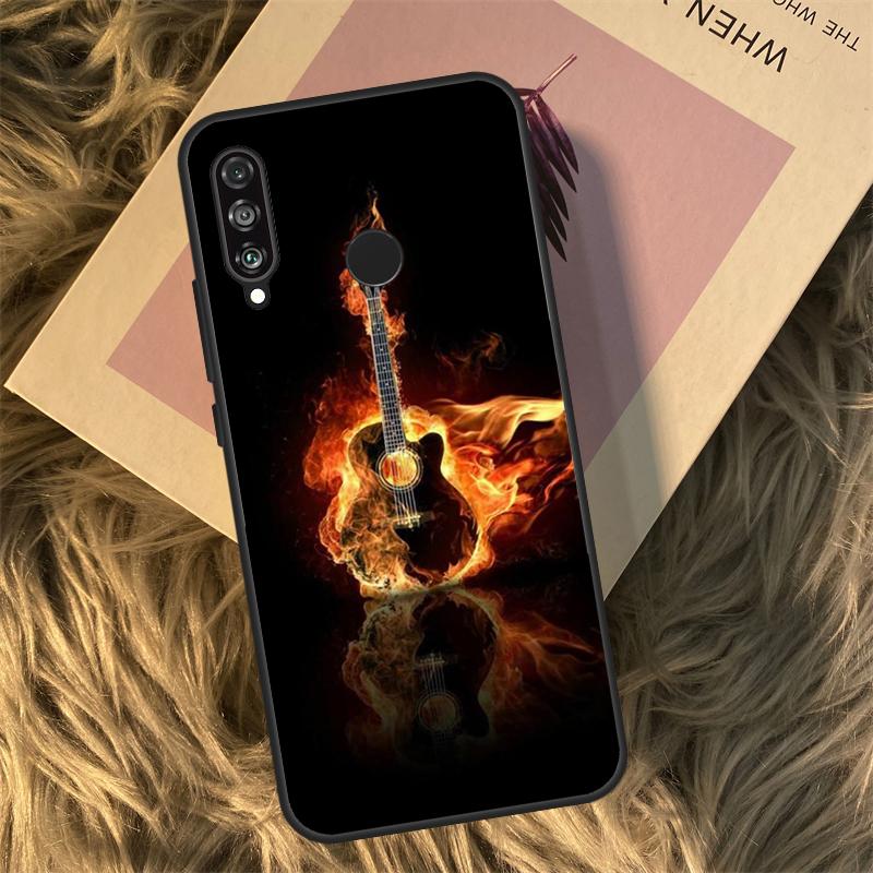 

Guitar Music For Huawei Nova 5T 3i 7i 8i 11i 12i 9 10 SE Y60 Y61 Y70 Y72 Y73 Y90 Y91 P30 P40 Lite Case Huawei P30 Pro