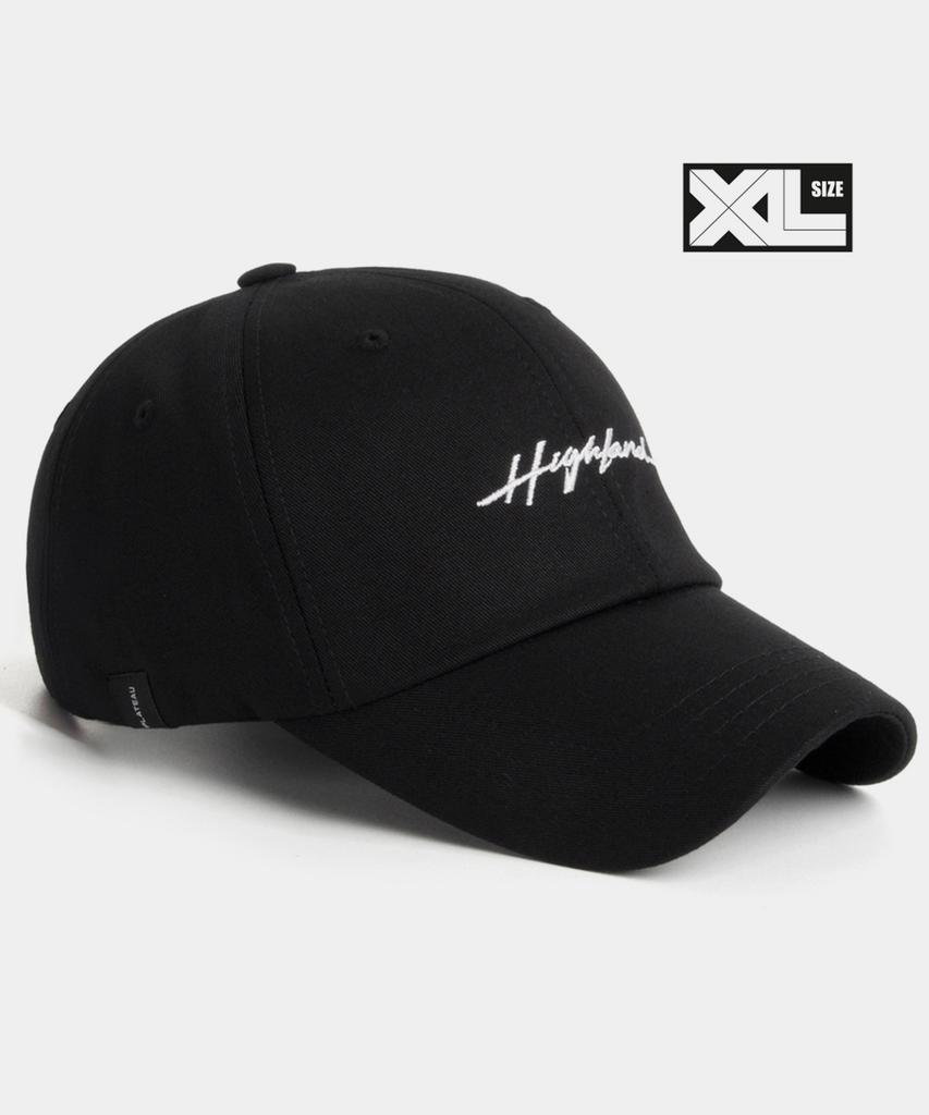 Peullaeto Big Size Ball Cap Xl Highland Cap Black