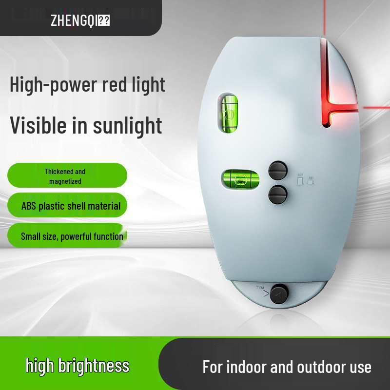 High Precision 90° Infrared Laser Line Level Tool