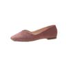 Single shoes women's flat bottom 2025 new soft sole spring and autumn evening evening evening autumn and winter shoes grandma black gentle beanie shoe