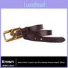 Belt Waist Leather With Metal Buckle And Stylish Flowing Design Outfits For