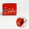 Christmas Letterbox Letters To Santa Metal Mailbox Christmas Decorative Red Mailbox for Home Indoor Outdoor Front Door Decoration Holiday Party
