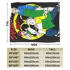 Warm Soft Blanket Picnic Sakamoto Days Taro Shin Lu Throw Blanket  Flannel Bedspread For Couch Chair Funny Sofa Bed Cover