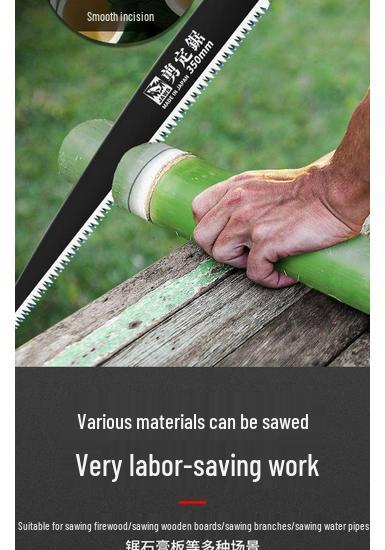 Japanese High Manganese Steel Sharp Hand Saw for Wood and Trees