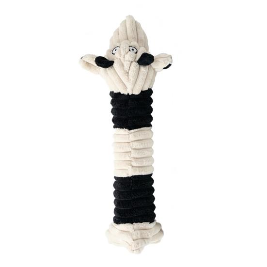 Plush Animal Dog Toy Squeaky Stuffed Long Animal Dogs Chew Toy for Puppy Teething Tug-of-War Interactive Play