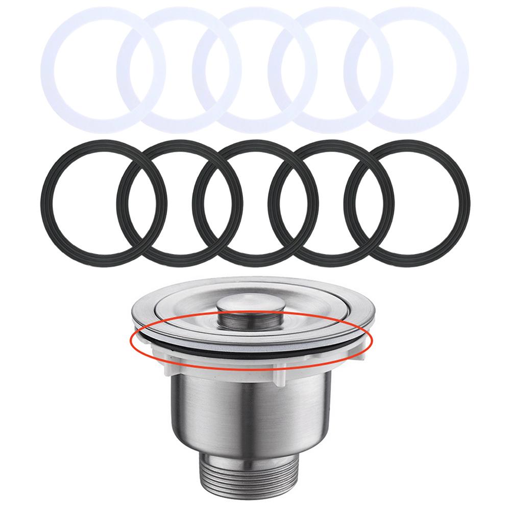 

Easy Installation Sink Cover Leak Prevention Kitchen Drain Seals Sink O Ring 110mm Compatibility Easy Installation