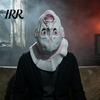Professional Haunted House Gear Halloween Upside Down Demon Latex Full Face Mask, Scary Alien Cosplay Eye-catching Prop Headgear, Creepy Costume