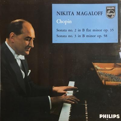 LP Schallplatte NIKITA MAGALOFF   Chopin Nikita Magaloff Sonate Nr. A02292L Philips Roma Niederlande Klassisch Gebraucht